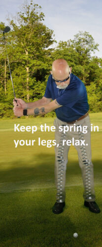Golf tip of the week: Make sure to put some spring in your swing ...